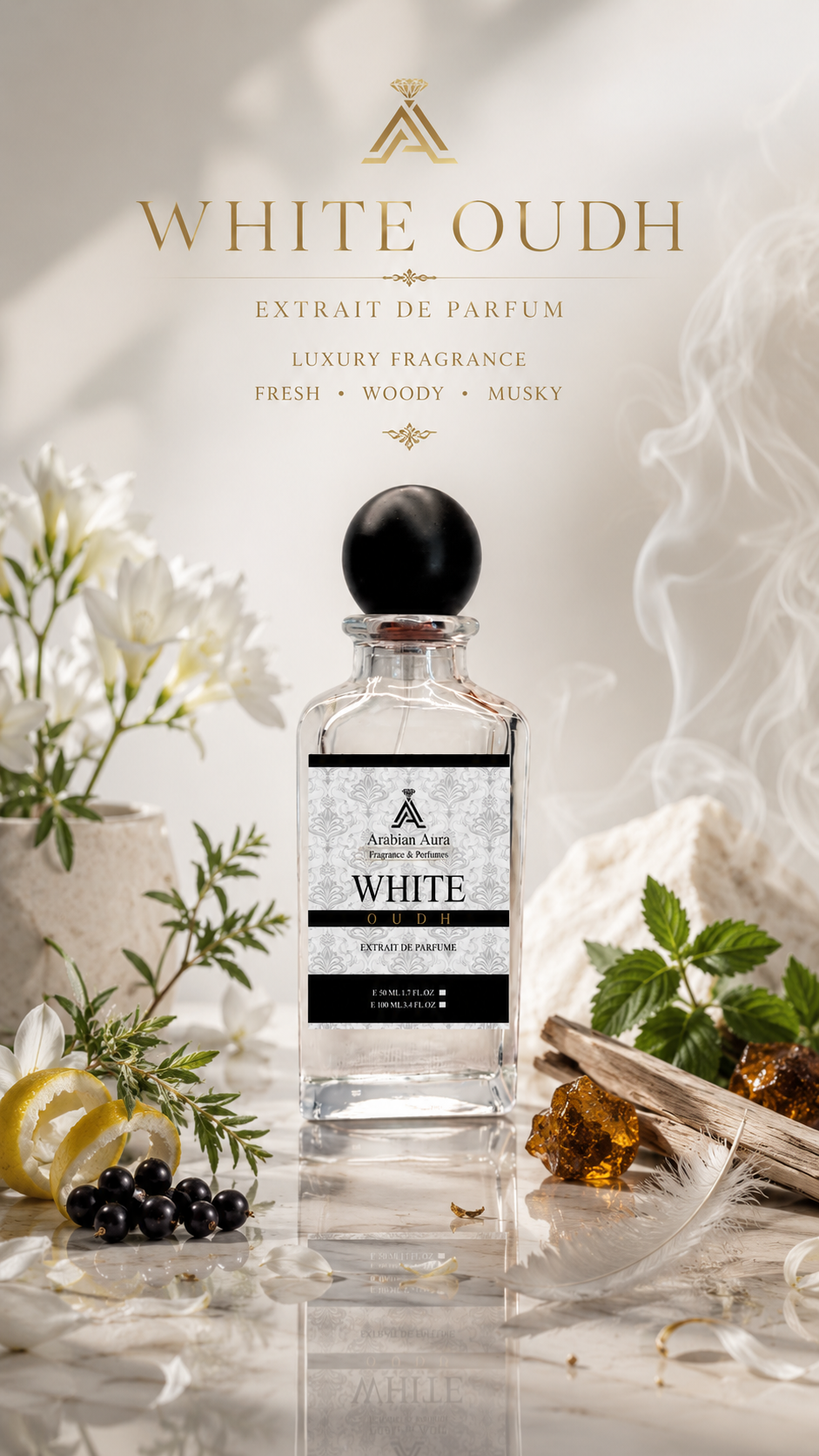 white oudh 100ml spray white oudh 100ml spray
