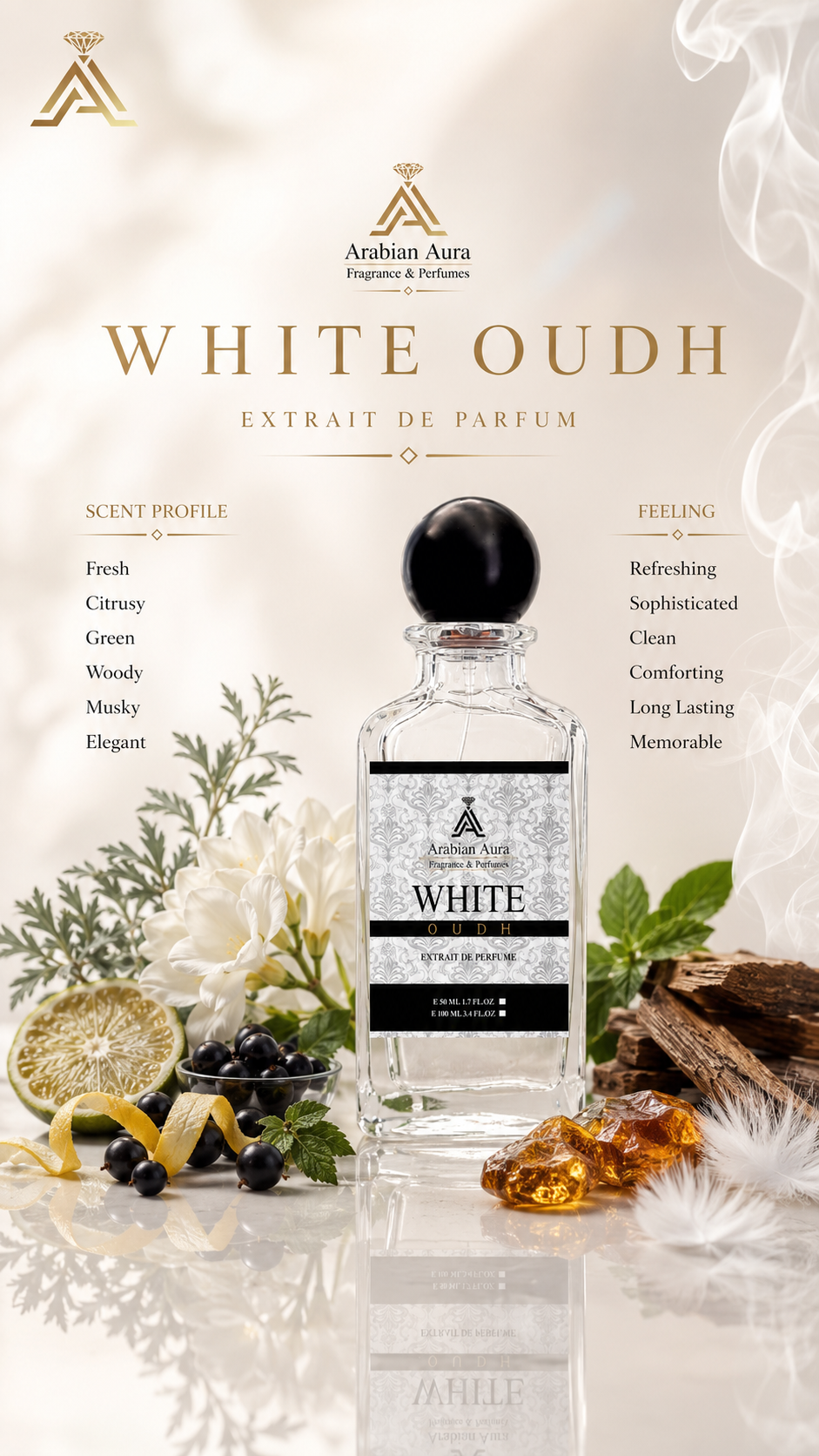 white oudh 100ml spray white oudh 100ml spray