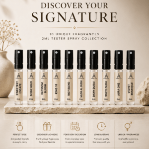 Arabian Aura 2ML x 10 Luxury Perfume Tester Spray Set